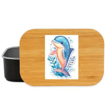 Dolphin - Lunch Box - black - Front