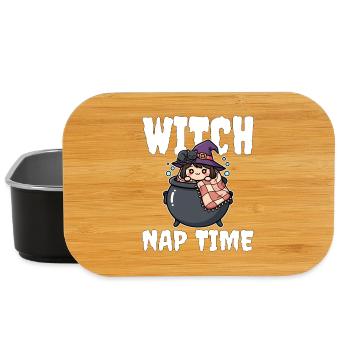 WITCH NAP TIME - WITCH HALLOWEEN - Lunch Box - black - Front