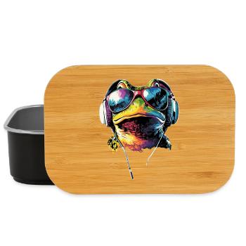 Frosch Kleine Kröte Laubfrosch Froschkönig Frösche - Lunch Box - Schwarz - Vorne