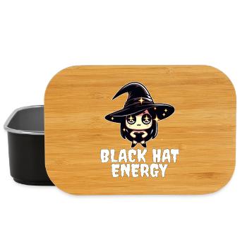 BLACK HAT ENERGY - WITCH HALLOWEEN - Lunch Box - black - Front