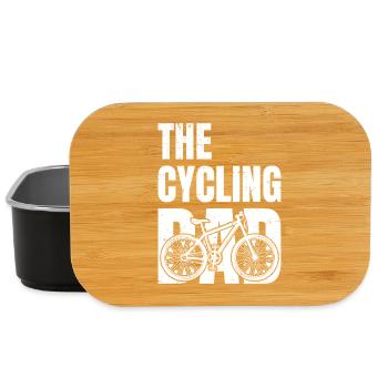 the cycling dad - Lunch Box - Schwarz - Vorne