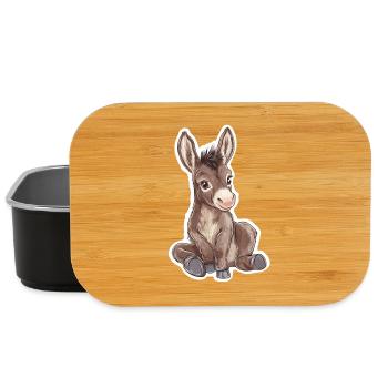 Esel - Lunch Box - Schwarz - Vorne