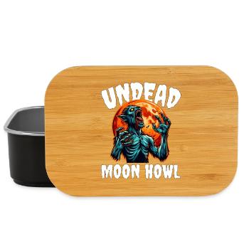 UNTOTE MONDGEHEUL - ZOMBIE HALLOWEEN - Lunch Box - Schwarz - Vorne