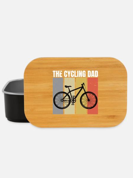 The cycling dad - Lunch Box - Schwarz