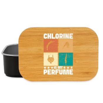 Diving diving board - Lunch Box - black - Front