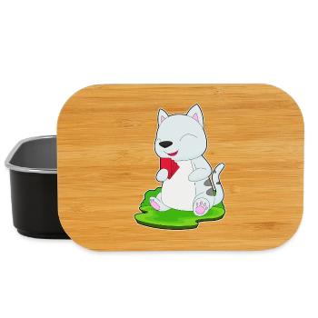 Katze Poker Pokerkarten - Lunch Box - Schwarz - Vorne