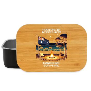 Australia: Hardcore Survival | Outback - Lunch Box - black - Front