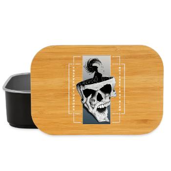 Mind unbound, Skull, Dämonen Hand, Frau Silhouette - Boîte à goûter - noir - Devant