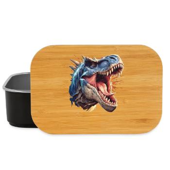 Dino Saurier Dinosaurier - Lunch Box - Schwarz - Vorne