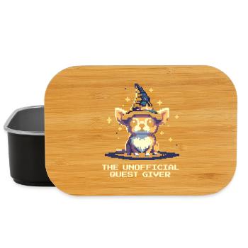 Chihuahua: unofficial quest giver | Dog - Lunch Box - black - Front