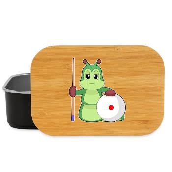 Queue de billard Caterpillar - Boîte à goûter - noir - Devant