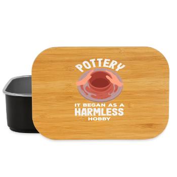 Töpferei Begann Harmloses Hobby - Lunch Box - Schwarz - Vorne