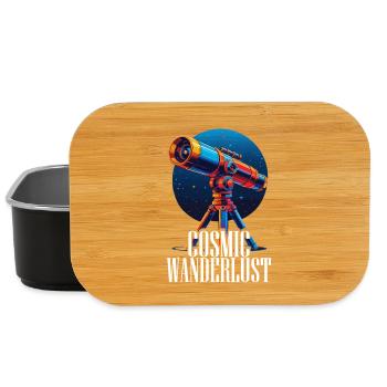 Astronom Sterngucker Stargazer - Lunch Box - Schwarz - Vorne