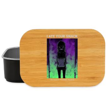 Gruseliges Anime Phonk I Ate Your Snack - Lunch Box - Schwarz - Vorne