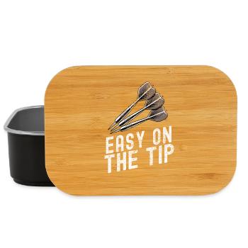 Dartscheibe mit Präzisionspfeil-Design - Lunch Box - Schwarz - Vorne
