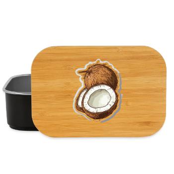 Kokosnuss Coconut - Boîte à goûter - noir - Devant