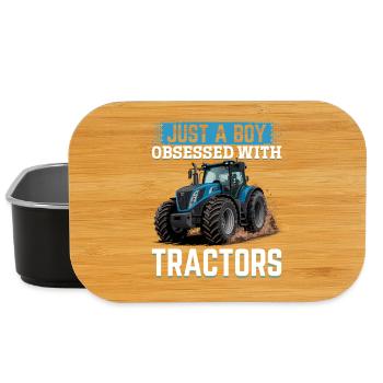 Tractor Kids Farm Lifestyle - Lunch Box - Schwarz - Vorne