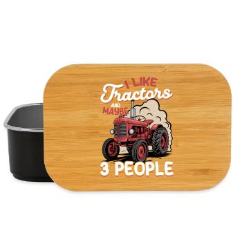 Tractor Kids Farm Lifestyle - Lunch Box - Schwarz - Vorne