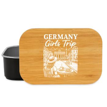 Deutschland Mädchenreise - Lunch Box - Schwarz - Vorne
