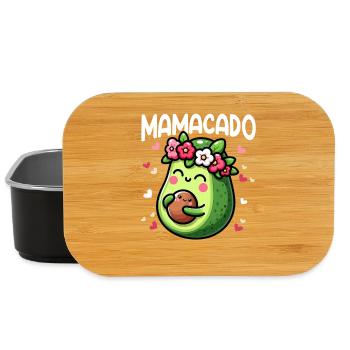 Mamacado Avocado Lover Mother's Day - Lunch Box - black - Front