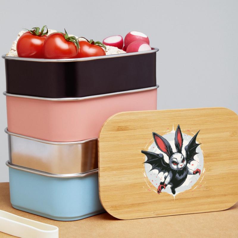 Dark Bunny Vampire Crest Vampire Vampire Lunch Box