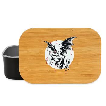 Vampiric bat frog in the shade - Lunch Box - black - Front