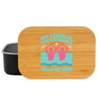 Synchronschwimmen Kunstschwimmen Wassersport - Lunch Box - Schwarz - Vorne