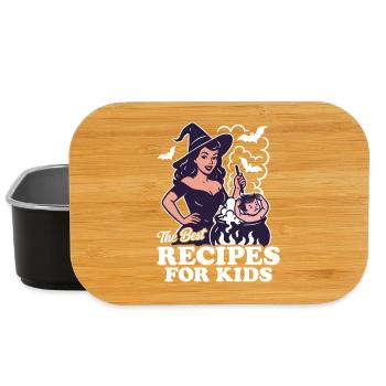 The best recipes for kids - Lunch Box - black - Front