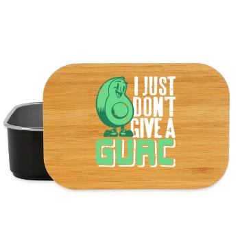 Guacamole Is Calling and I Must Go Funny Quote - Lunch Box - Schwarz - Vorne