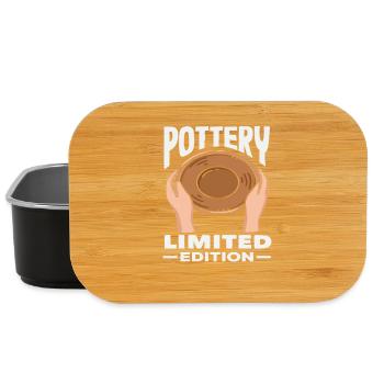Töpfern Limited Edition Handarbeit Leidenschaft - Lunch Box - Schwarz - Vorne