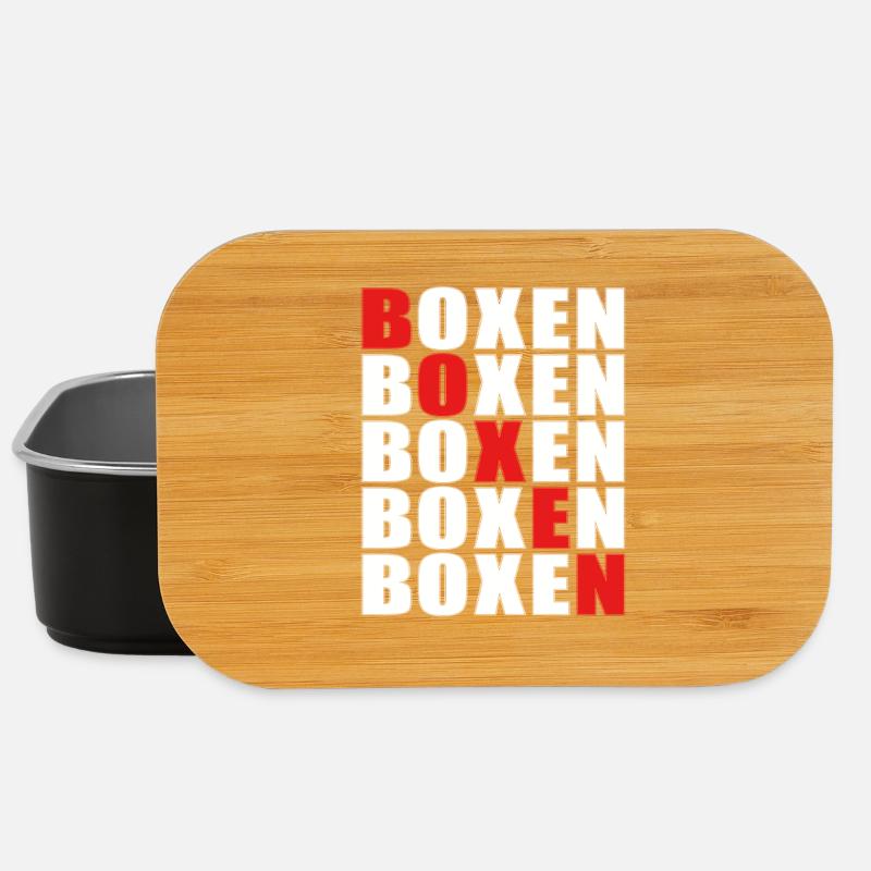 Boxen Sport Training Fighter - Lunch Box - Schwarz