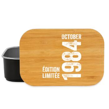 Legends October 1984 Vintage October 1984 Retro - Lunch Box - black - Front