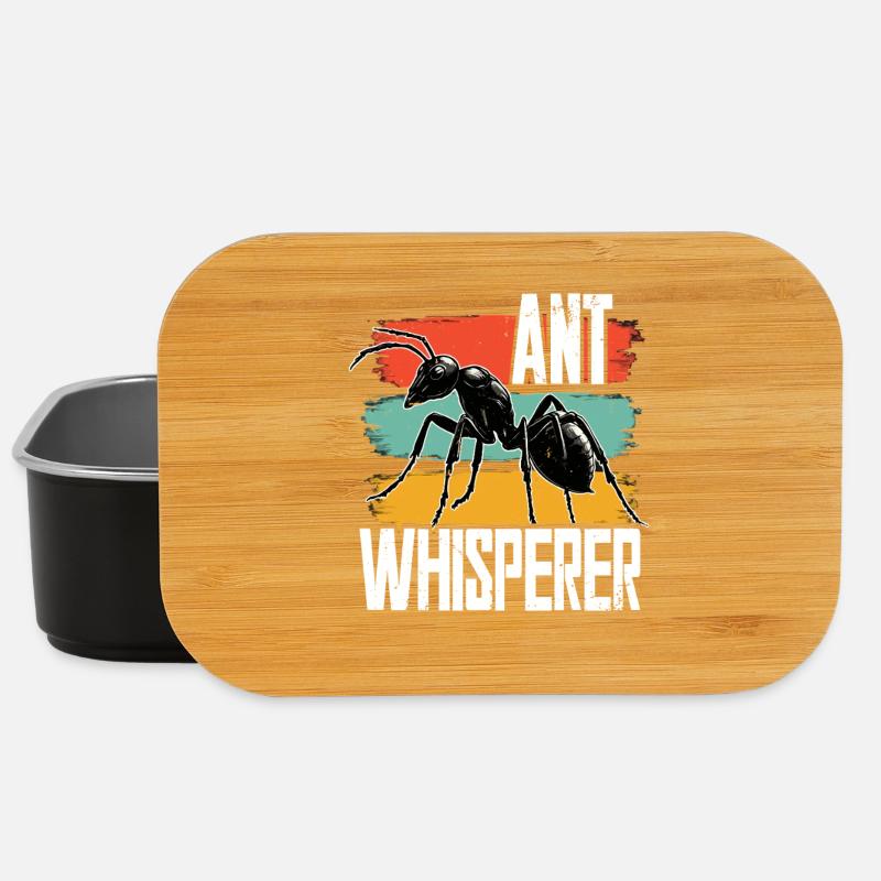 Ant Breeder Ant Breeder Ant Whisperer - Lunch Box - black