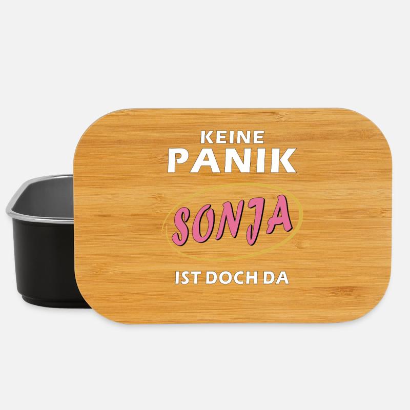 KEINE PANIK SONJA - Lunch Box - Schwarz