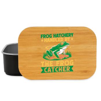 Frog Catcher Écloserie de grenouilles manipulée par Frog - Boîte à goûter - noir - Devant