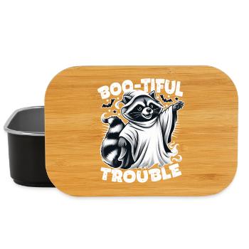 Ghost Raccoon : Boo-tiful Halloween Trouble - Boîte à goûter - noir - Devant