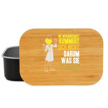 Chemistry Chemist Chemistry Teacher Funny Science - Lunch Box - black - Front