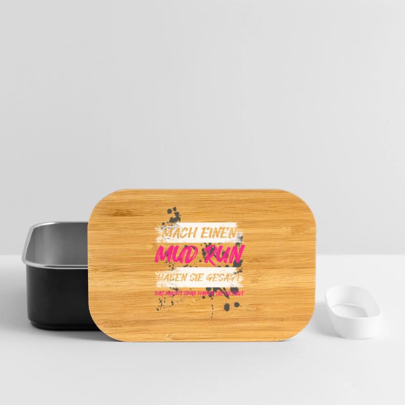 Do a mud run mud run Mud Run Muddy Race Lunch Box