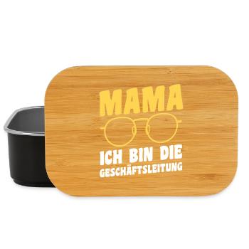 Papa Techniker Vater - Lunch Box - Schwarz - Vorne