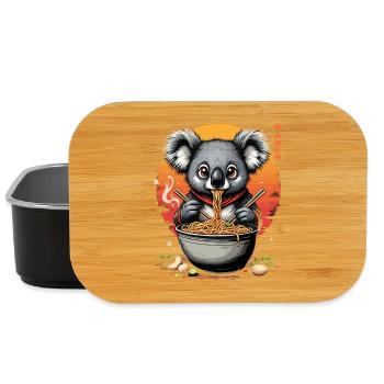 Koala Ramen Meister - Lunch Box - Schwarz - Vorne