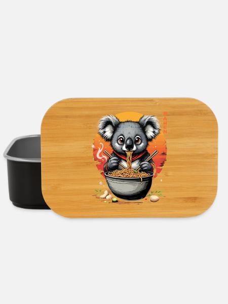 Koala Ramen Meister - Lunch Box - Schwarz
