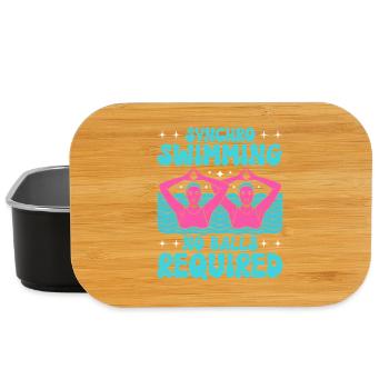 Synchronschwimmen Kunstschwimmen Wassersport - Lunch Box - Schwarz - Vorne