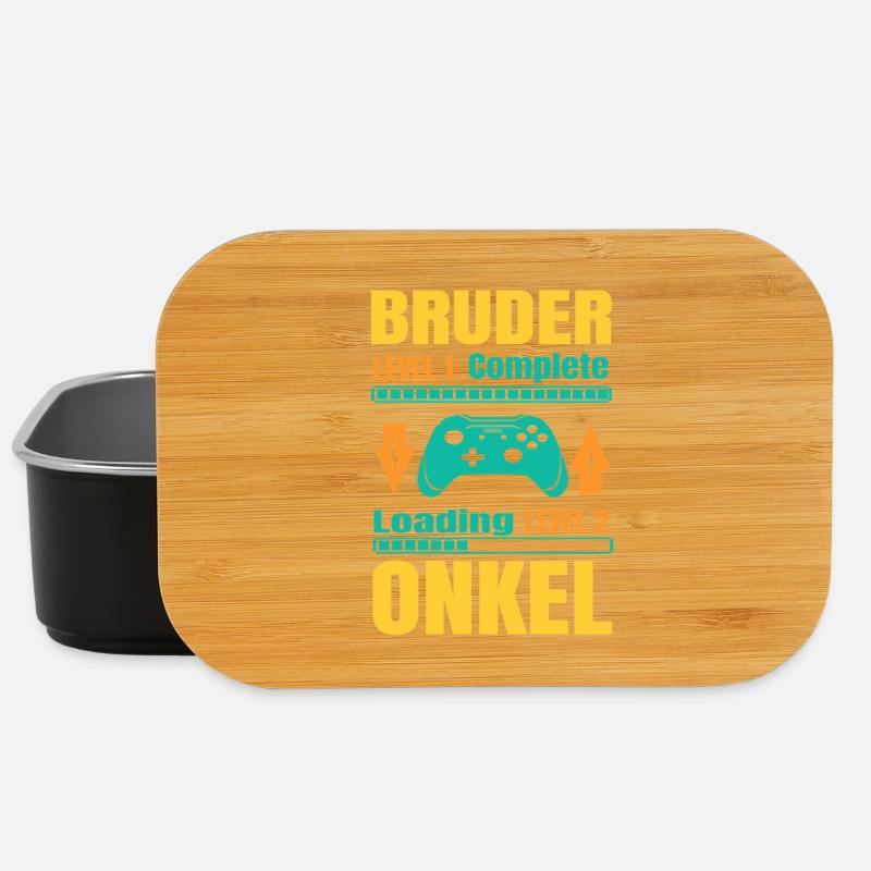 Ich Werde Onkel 2026 Laden Schwangerschaft Geburt - Lunch Box - Schwarz