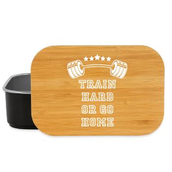 Entraînement intensif GYM : Motivation et force - Boîte à goûter - noir - Devant