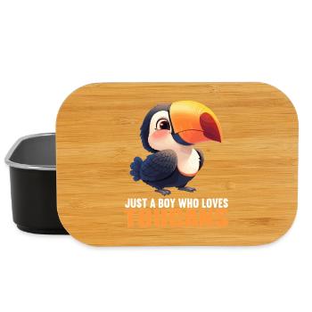 Tukane Tukan - Lunch Box - Schwarz - Vorne