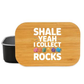 Rock Collecting Rockhound Rock Collector Geology - Lunch Box - black - Front