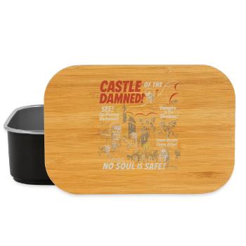 The Castle of the Damned Movie Poster Halloween - Lunch Box - black - Front