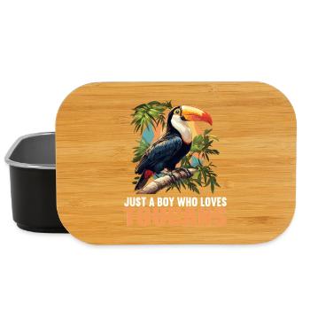 Tukane Tukan - Lunch Box - Schwarz - Vorne