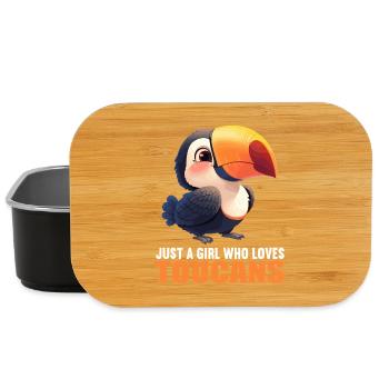Tukane Tukan - Lunch Box - Schwarz - Vorne