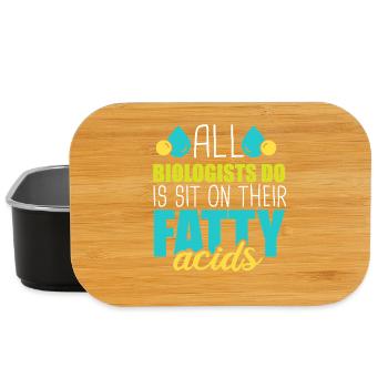 Biology Teacher Biologist Microbiology Biologist - Lunch Box - black - Front